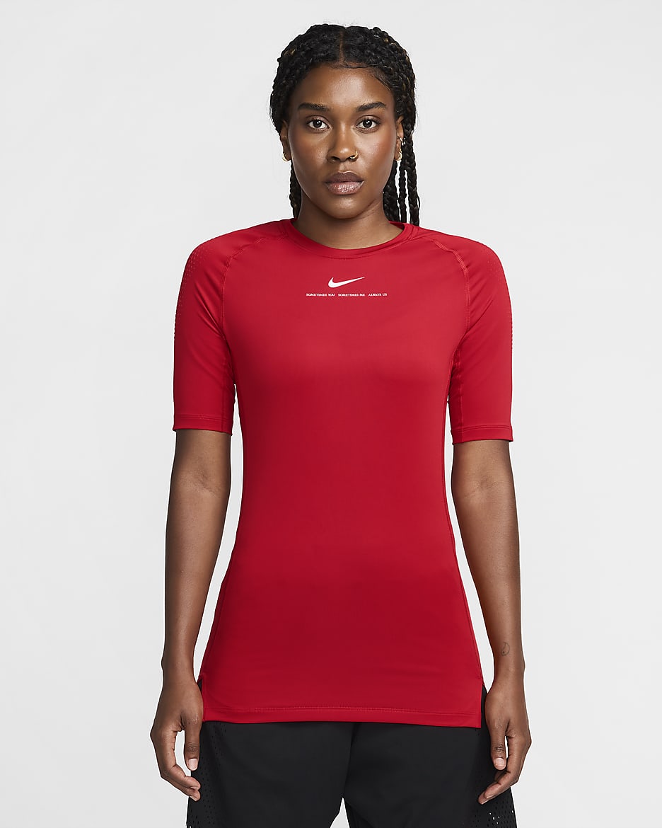 Nike short sleeve base layer on sale